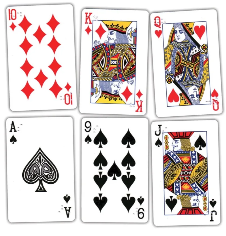 Naipes Pinochle en braille